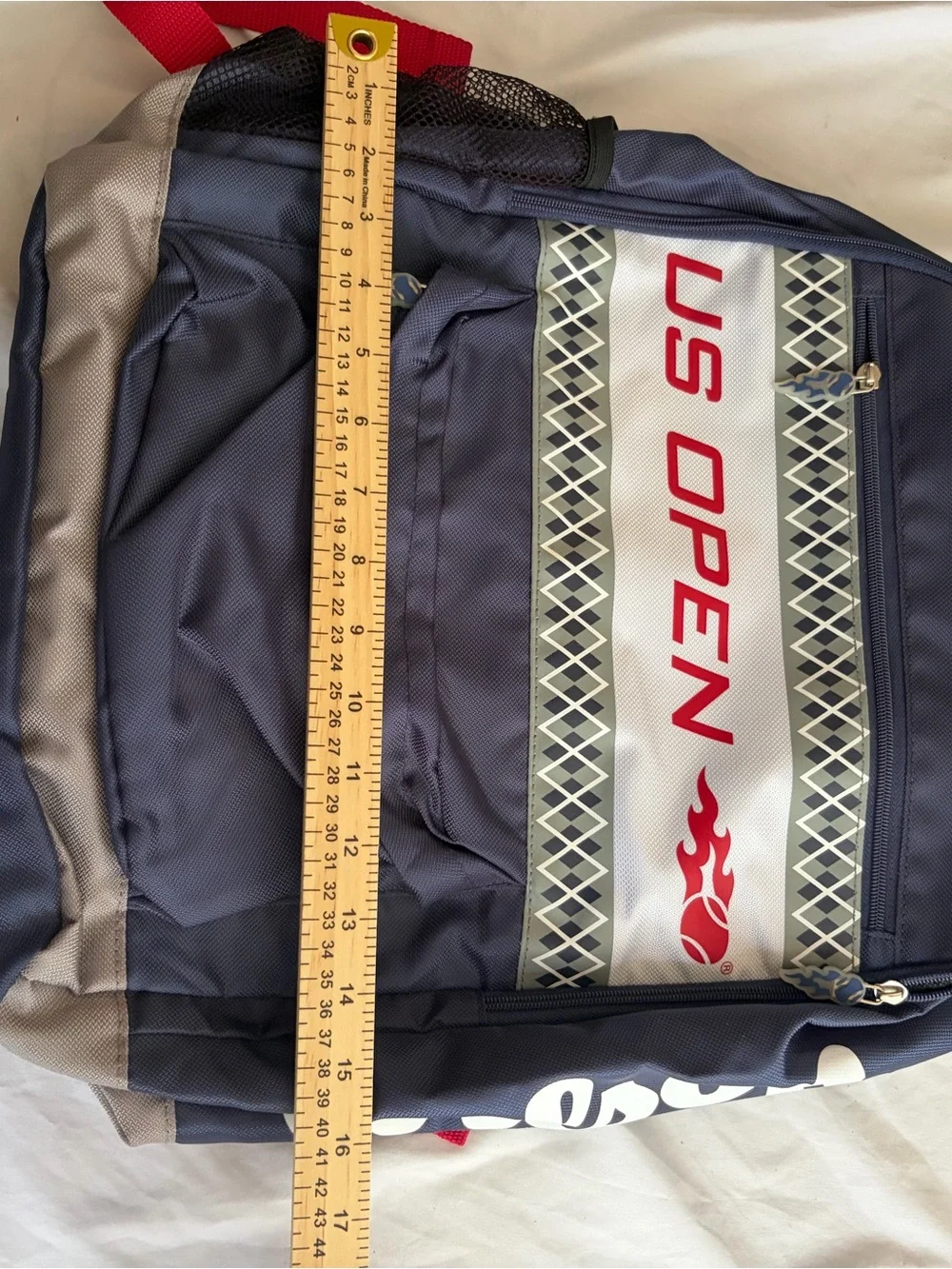 Wilson Navy Blue US Open Backpack NWOT